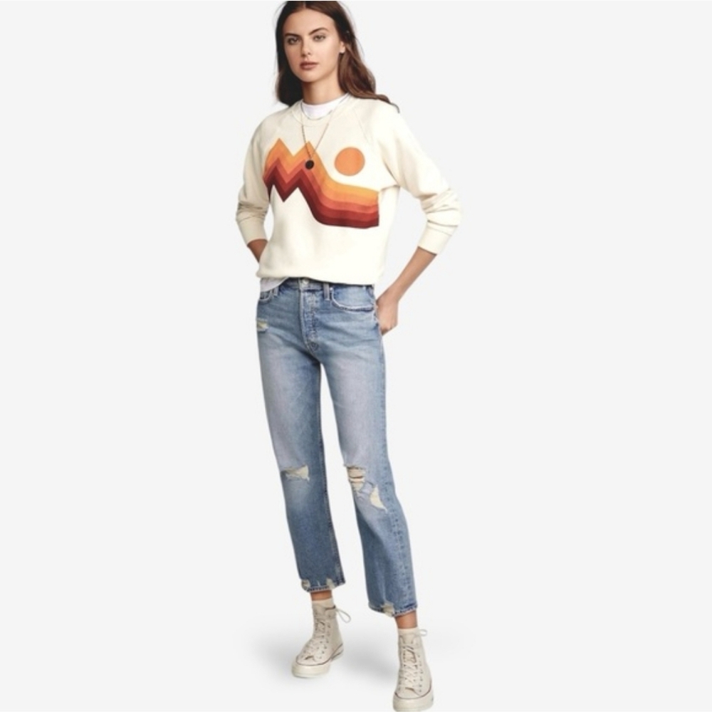 Mother The TomCat Distressed Jeans In The Confession Size 27